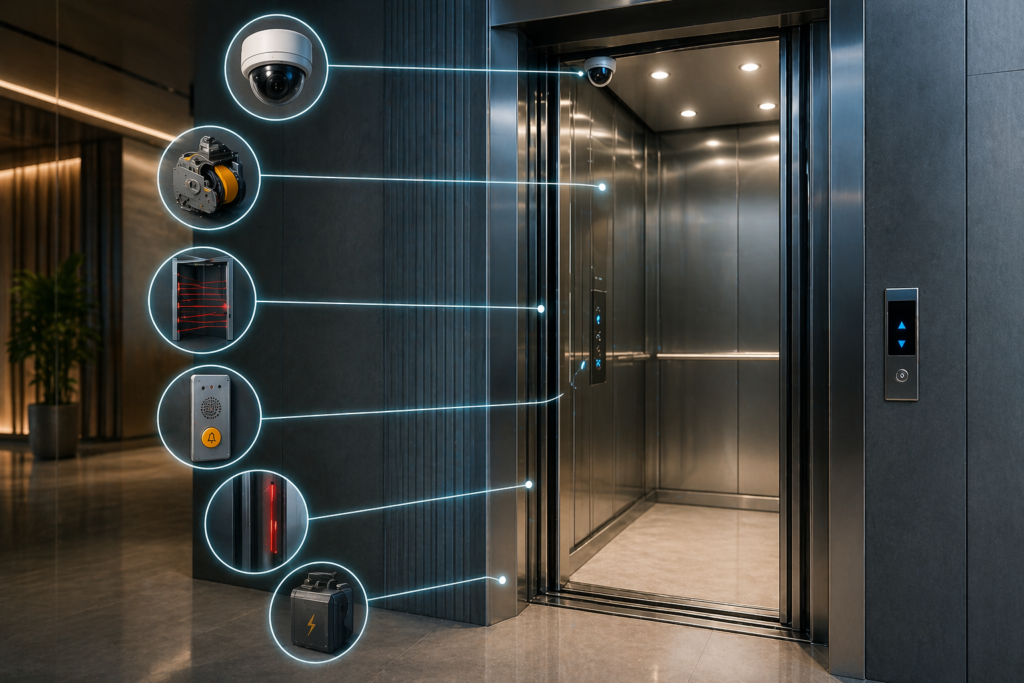 Top Elevator Safety Features Every Building Must Have in 2026