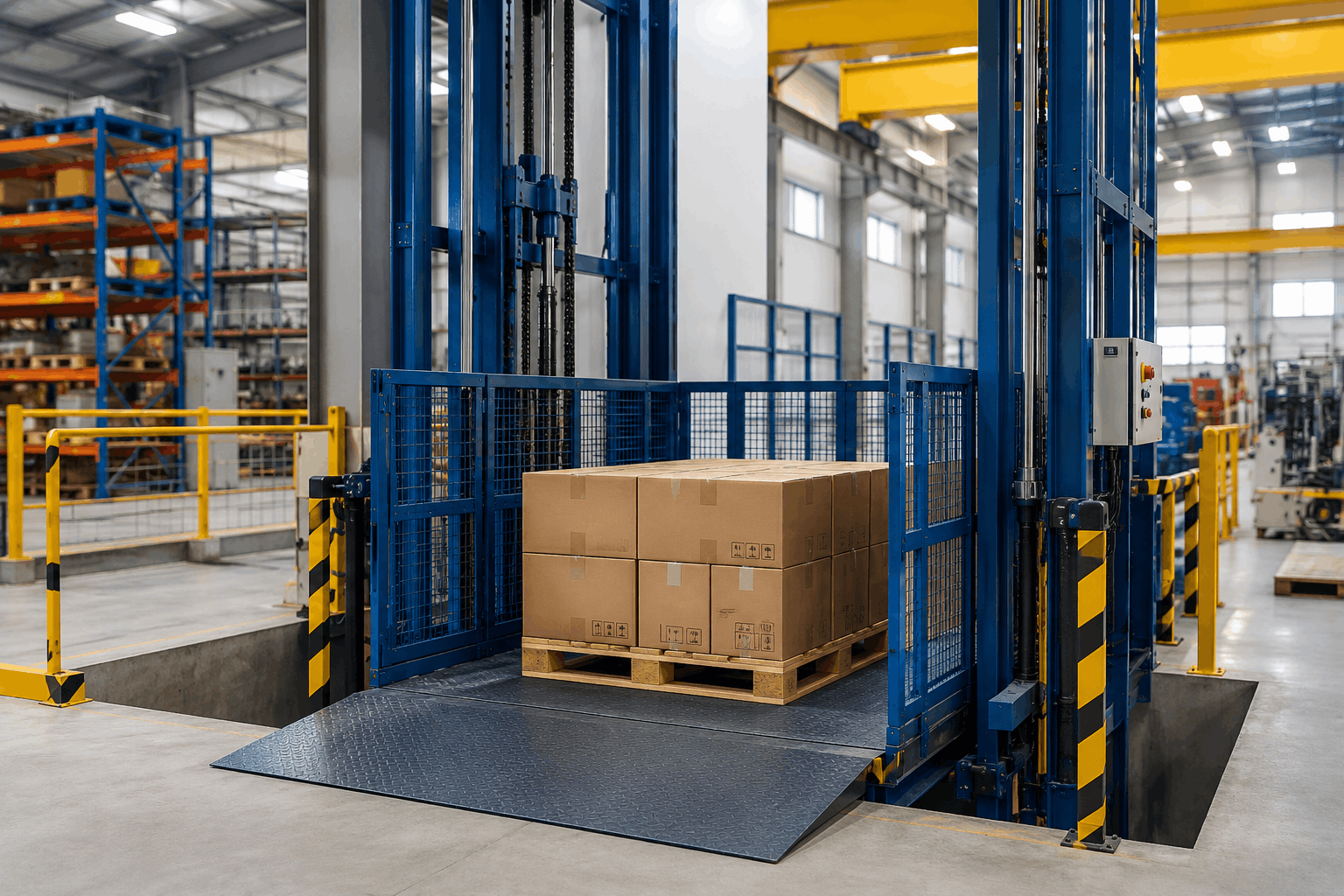 industrial hydraulic lift manufacturer