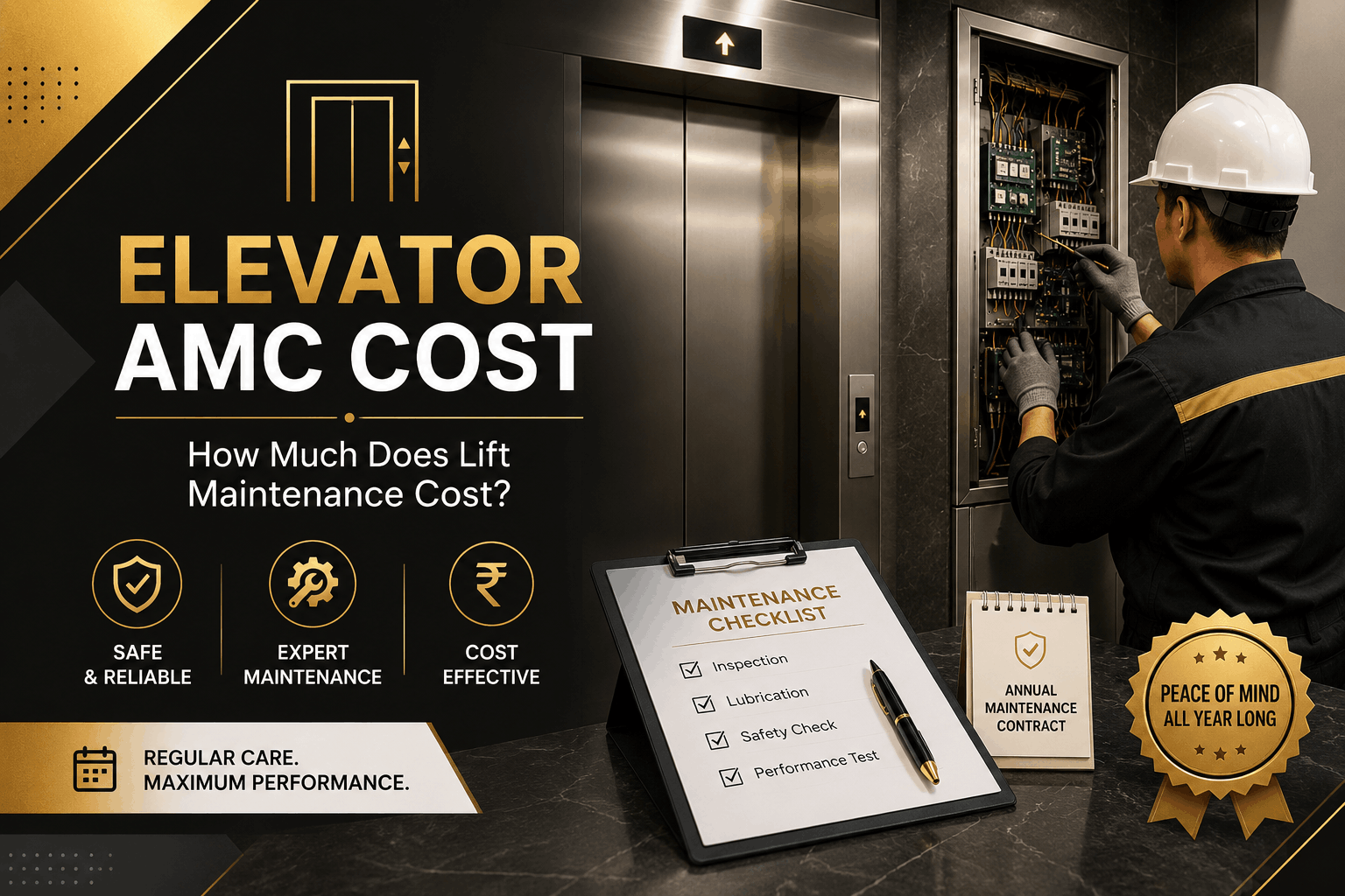 Elevator amc cost