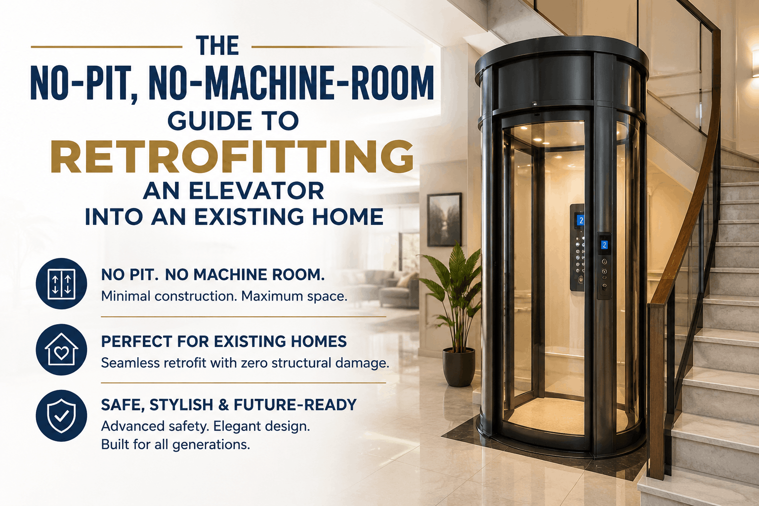 machine-room-less (MRL) elevators