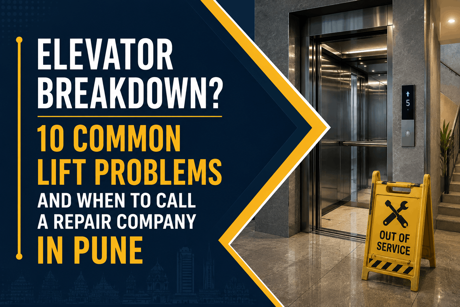 Elevator Breakdown 10 Lift Problems in Pune